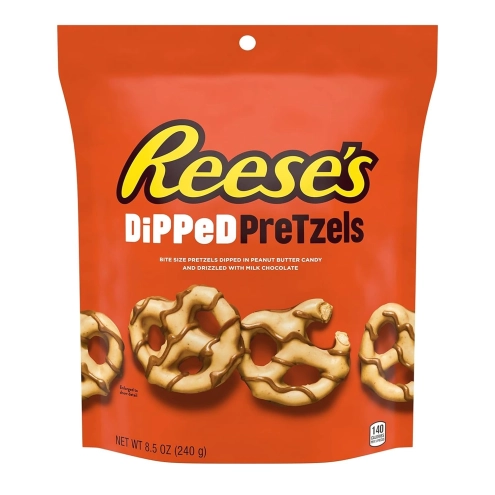 Крендельки з шоколадом Reese's Dipped PreTzels 120г