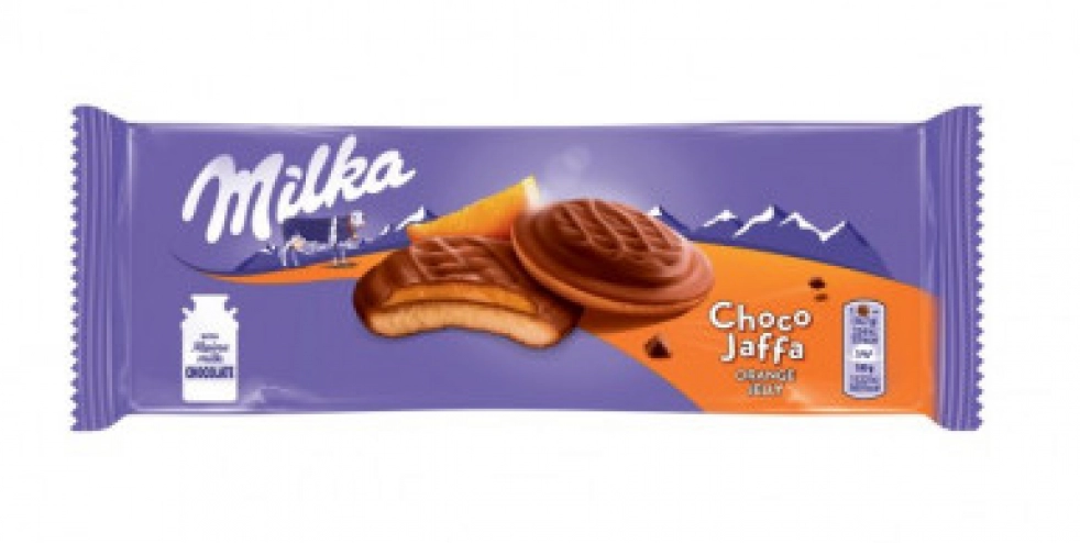 Печиво Milka Choсo Jaffa Апельсин 147г