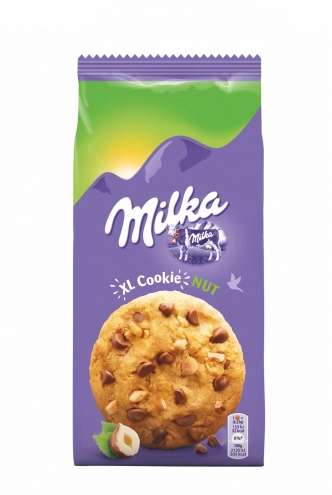 Печиво Milka Cookie Nut XL 184г