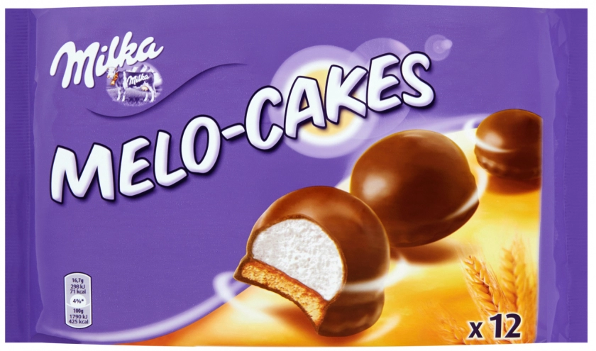 Печенье-Суфле Milka Melo-Cakes 200г