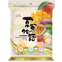 Японские Моти Royal Family Mochi Fruit Tropical Mix Тропические Фрукты 120г