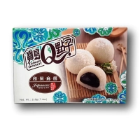 Японские моти Taiwan Dessert Sesame Mochi With Coconut Flakes Кунжут и кокосовая стружка 210г