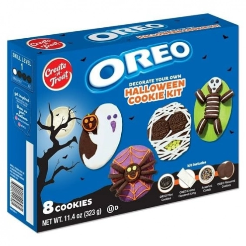 Набір для прикрашання печива Oreo Halloween Chocolate Cookie Decorating Kit 323г
