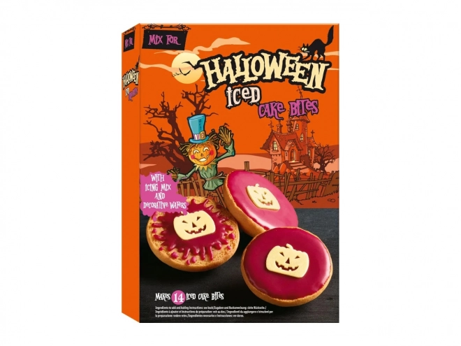 Набор для выпечки и украшения бисквитов на Хэллоуин Halloween Iced Cake Bites 279г