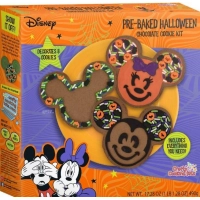 Шоколадное печенье и набор для украшения Disney's Mickey and Minnie Pre-Baked Halloween Chocolate Cookie Kit 490г