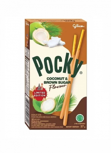 Палочки Glico Pocky Coconut & Brown Sugar 37г