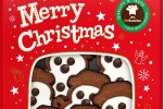 Печиво новорічне Сніговики з глазур'ю Celpol Decorated Cookies Snowman 200г