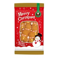 Печиво пряникові чоловічки новорічне з глазур'ю Celpol Kekse Lebkuchenmann Ciastka Pan Ciastek 200г