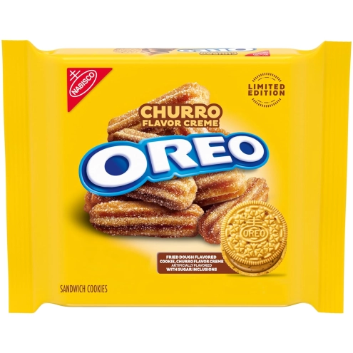 Печиво OREO Churro Creme Sandwich Крем зі смаком Чурро 303г