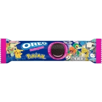 Шоколадное Печенье Oreo Pokemon Strawberry Sandwich Cookie Клубничный крем 119.6г