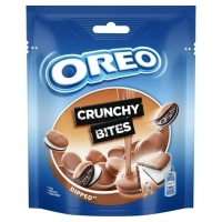 Шоколадное печенье Oreo Crunchies Dipped с ванильной начинкой 110г