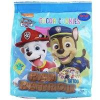 Печиво з какао Щенячий Патруль Paw Patrol Cocoa Cookies з цифрами та літерами 150г