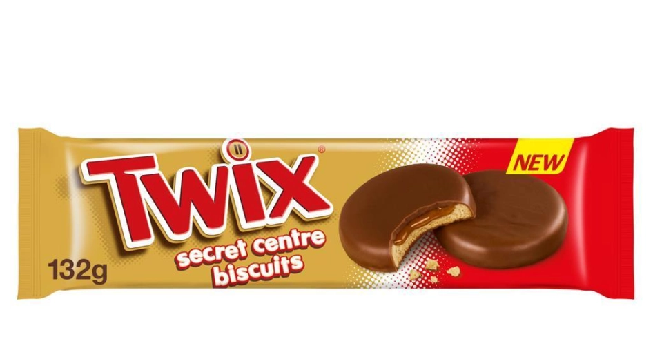 Печенье с карамелью Twix Secret Centre Biscuits 132г
