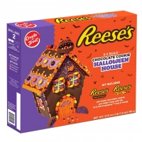 Пряничный Домик с шоколадным печеньем и арахисовым маслом Reese's Halloween Chocolate Cookie House 781г