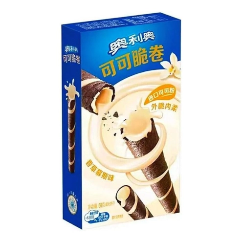 Вафельные трубочки Oreo Cream-Filled Wafers Vanilla с ванильным кремом 50г