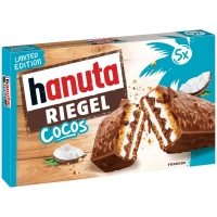 Вафлі Ferrero Hanuta Riegel Cocos Кокос 172.5г