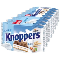 Вафли Knoppers c йогуртовой начинкой 200г