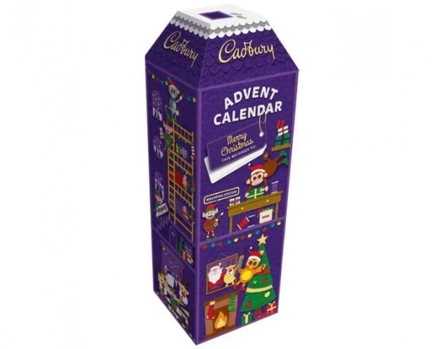 Адвент Календарь Cadbury Chocolate 3D Advent Calendar 308g
