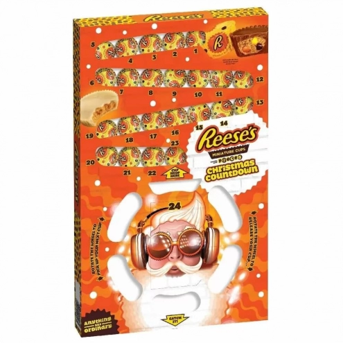 Адвент Календар Reese's Pieces Miniature Cups Advent Calendar 247g