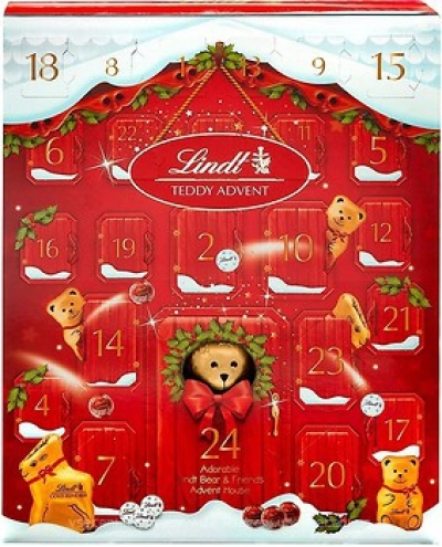 Адвент календарь Lindt Teddy 250g