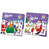 Адвент Календарь Milka Advent со сладостями и игрушками 143g