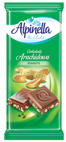 Шоколад Alpinella Арахіс