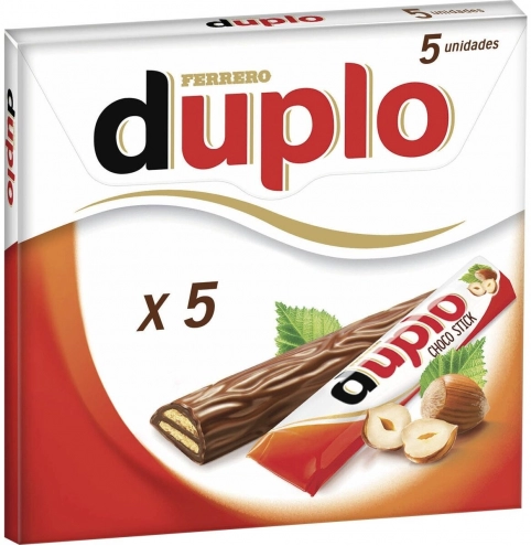 Ferrero Duplo Schmeckt Knusperleicht 91г