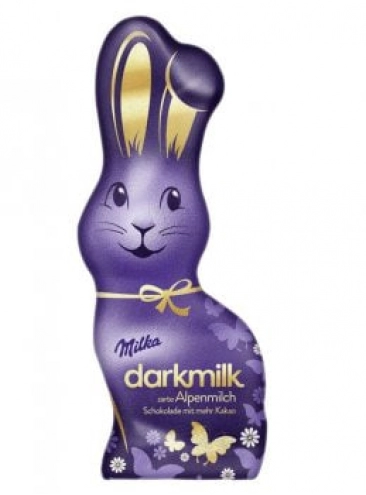 Шоколадний заєць Milka Darkmilk Easter Bunny 