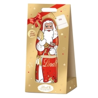 Подарунковий новорічний набір Шоколадний Санта Клаус Lindt Santa Claus XXL 1кг