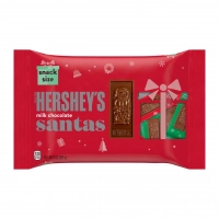 Шоколадні цукерки Санта-Клаус Hershey`s milk chocolate Santas 255г