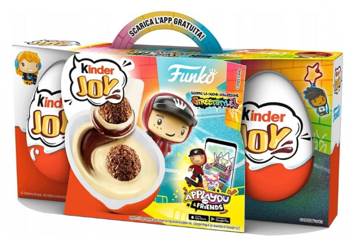 Яйцо набор Kinder Joy 3 шт (по 29/05/2023)