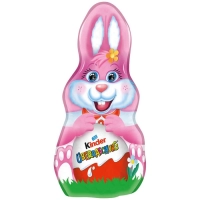 Шоколадний великодній заєць Kinder Bunny Pink 75г