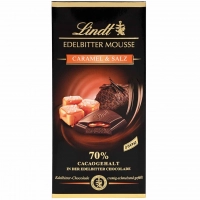 Шоколад Lindt Dark Mousse Соленая Карамель 150г