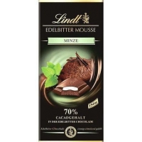 Шоколад Lindt Dark Mousse Мята 150г