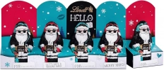Шоколадные фигурки Санта-Клаус Lindt Hello Mini Santa 5 шт