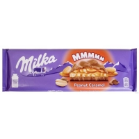 Шоколад Milka Арахис карамель 300г