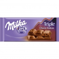 Milka Triple Choco 90г