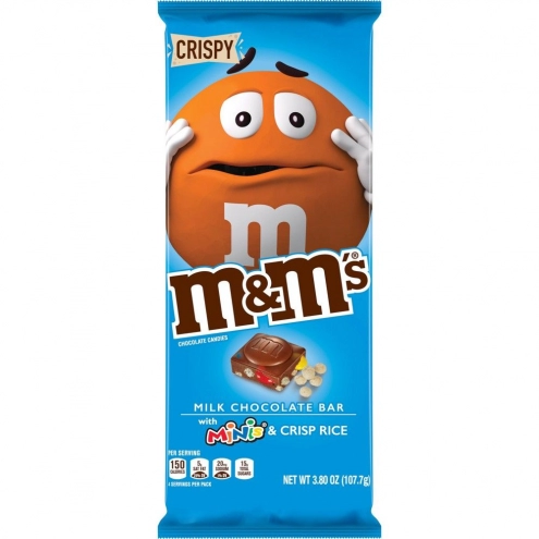 Шоколад M&M's Chocolate Bar Crispy 150г