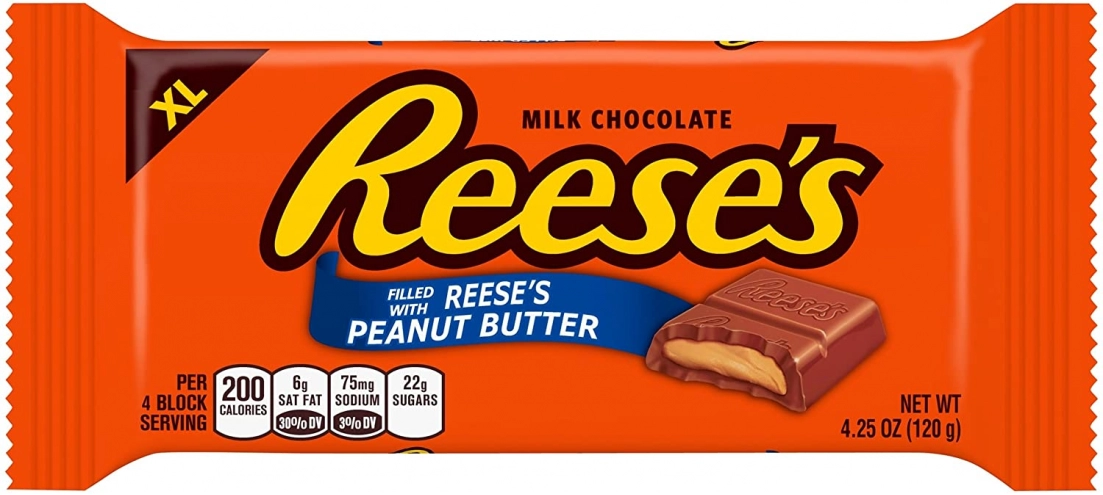 Шоколад Reese's с арахисовой пастой 120г
