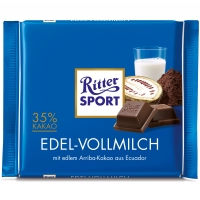 Ritter Sport Элитный Молочный 35% Какао 100г
