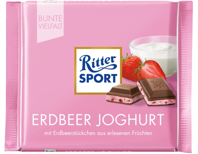 Ritter Sport Полуничний Йогурт 100г