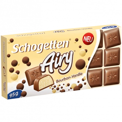 Шоколад Schogetten Airy Ваніль 95г