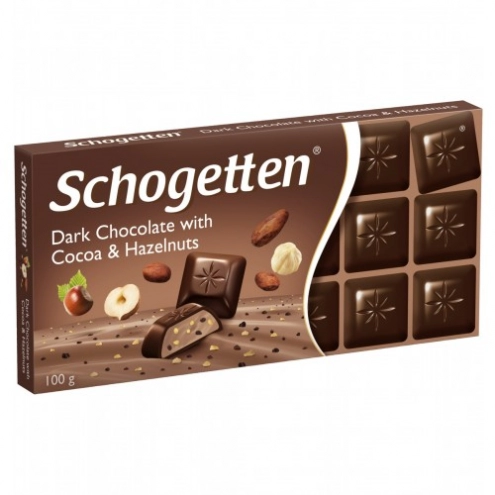 Шоколад Schogetten Cocoa & Hazelnuts