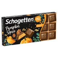 Шоколад Schogetten Winter Edition Pumpkin Spice с тыквенной начинкой