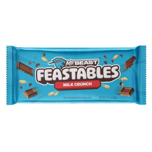 Молочный шоколад Мистер Бист Feastables MrBeast Milk Chocolate
