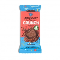 Молочний шоколад MrBeast з хрустким рисом Feastables MrBeast Milk Chocolate Crunch Bar 35г