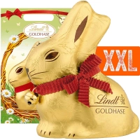 Шоколадный заяц Lindt XXL Mega Gold Bunny 1 кг