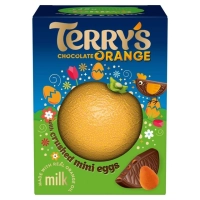 Шоколадный апельсин Terry's Chocolate Orange Easter Пасхальный с мини-яйцами 152 г