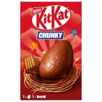 Шоколадне яйце Kitkat Chunky Великоднє + батончик Кіт Кат 129г