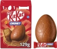 Шоколадное яйцо Kitkat Chunky Пасхальное + батончик Кит Кат 129г